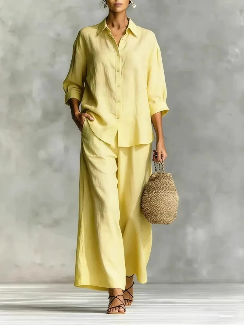 Women's New 7-Sleeve Shirt & W - Linen Shirt Breathable avaliação e preço