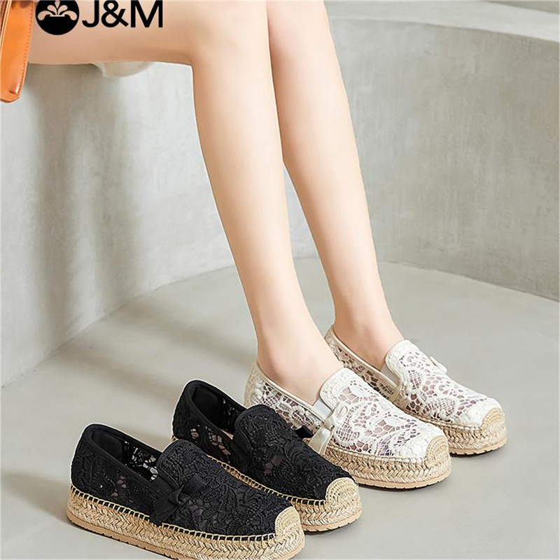 Joy&Mario Platform Women Loafe - Espadrille Slip On avaliação e preço