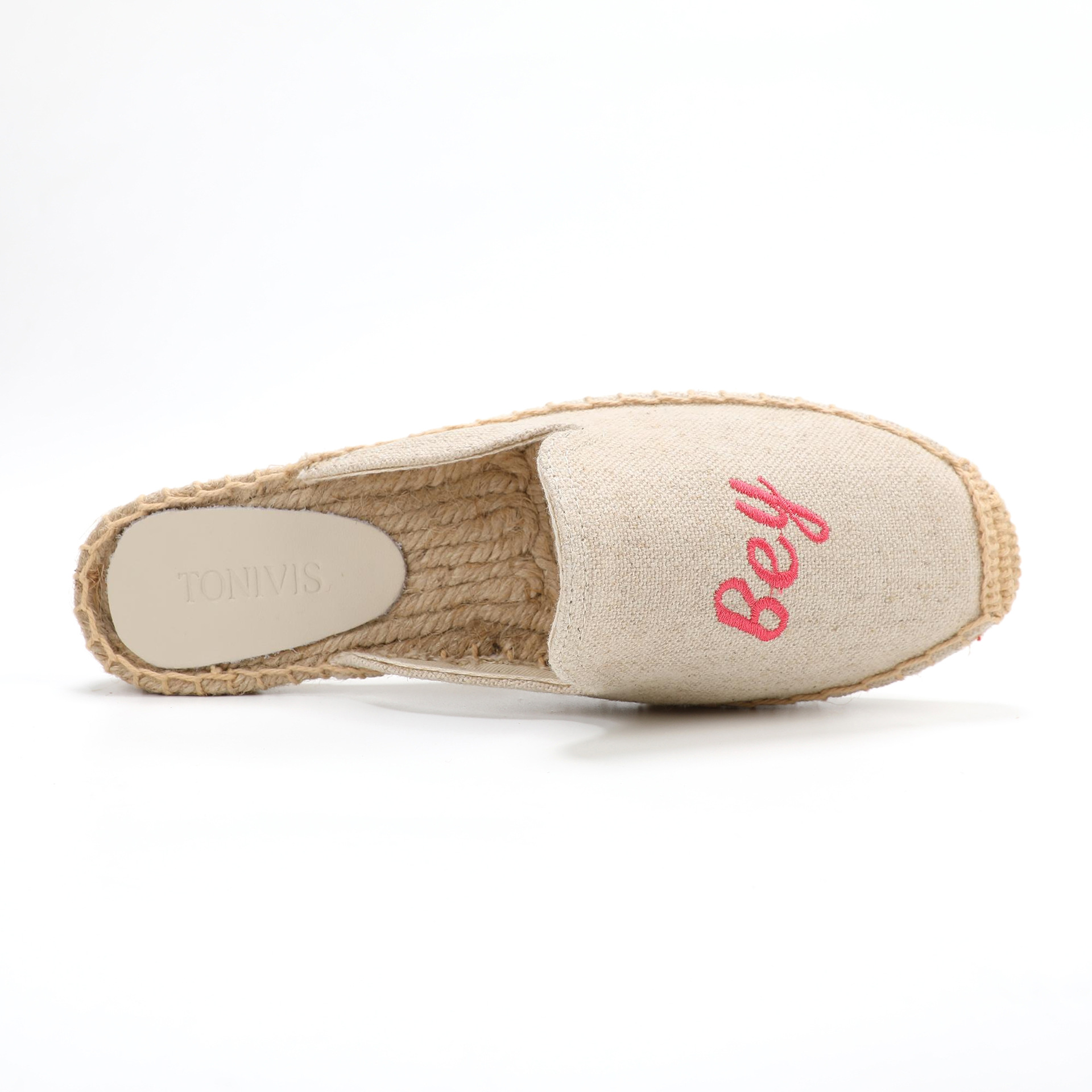Women Floral Embroidered Espad - Espadrille Slip On avaliação e preço