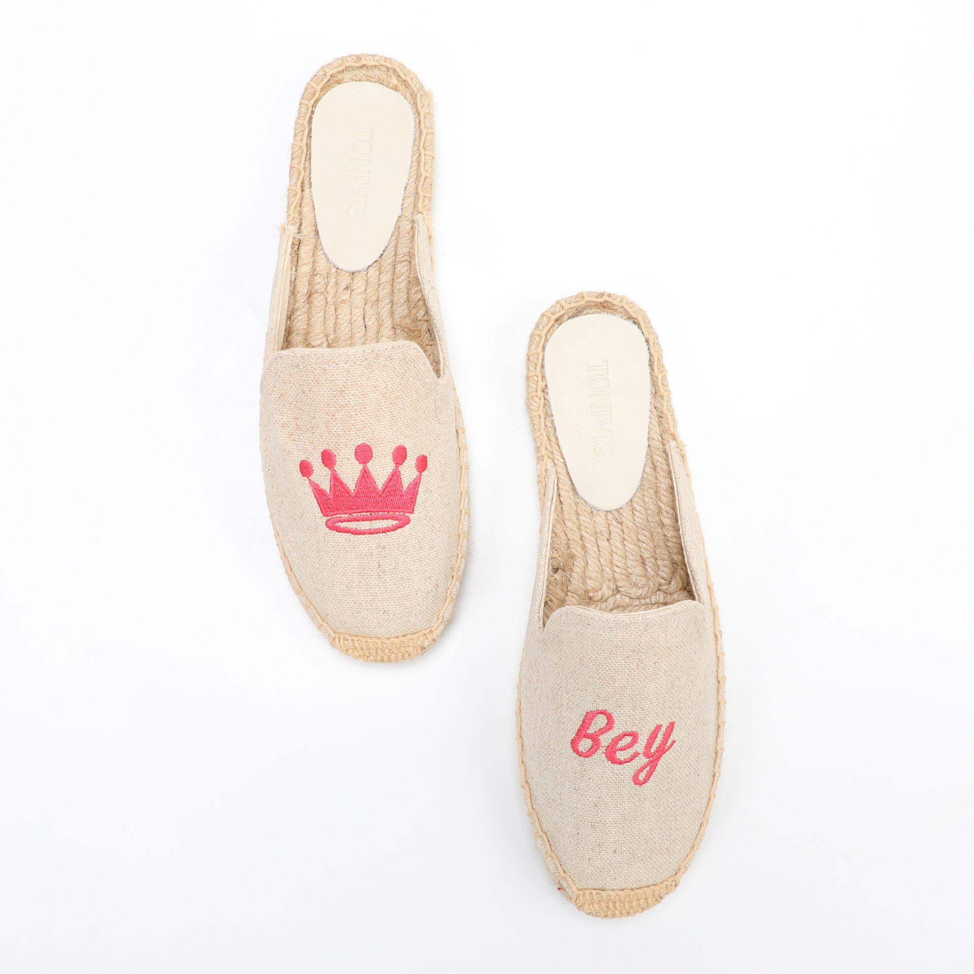 Women Floral Embroidered Espad - Espadrille Slip On avaliação e preço