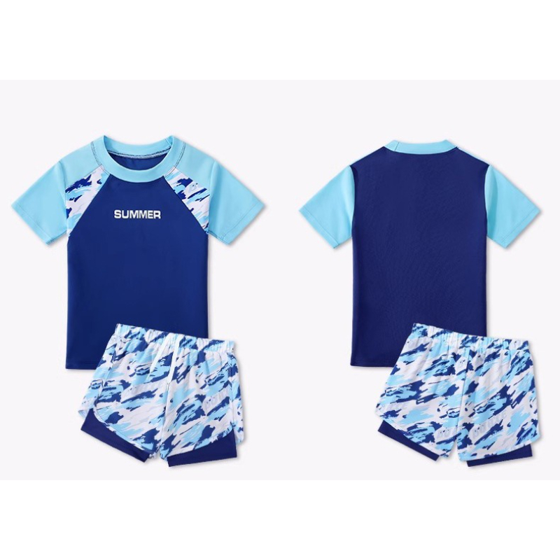 2026 New Boys Two Piece Swimsu - Swim Trunk Quick Dry avaliação e preço