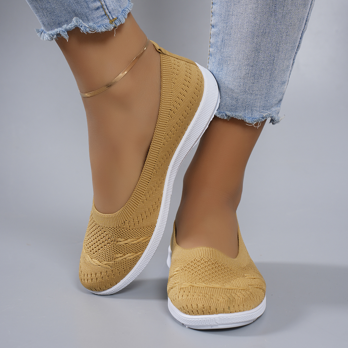 Women's summer breathable mesh - Espadrille Slip On avaliação e preço