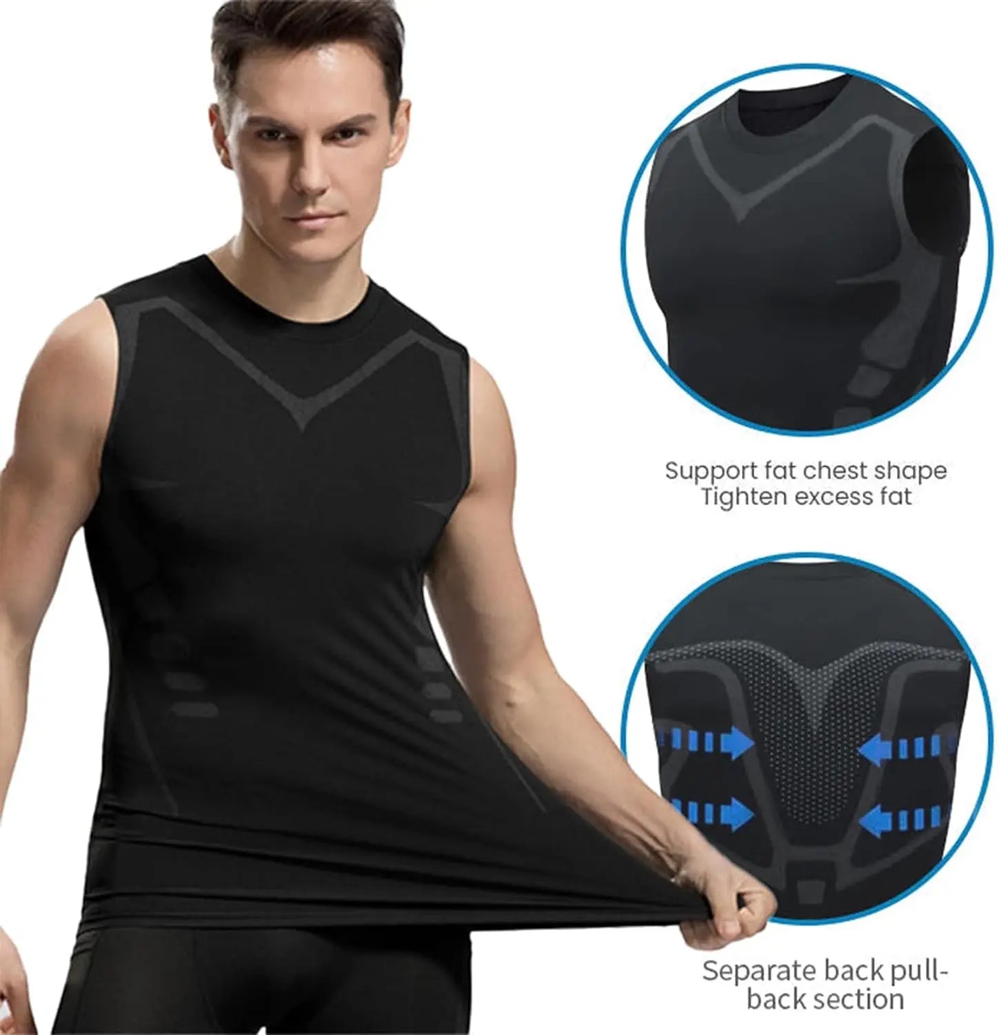 Compression Tank Top Men Gym S - Tank Top Muscle avaliação e preço