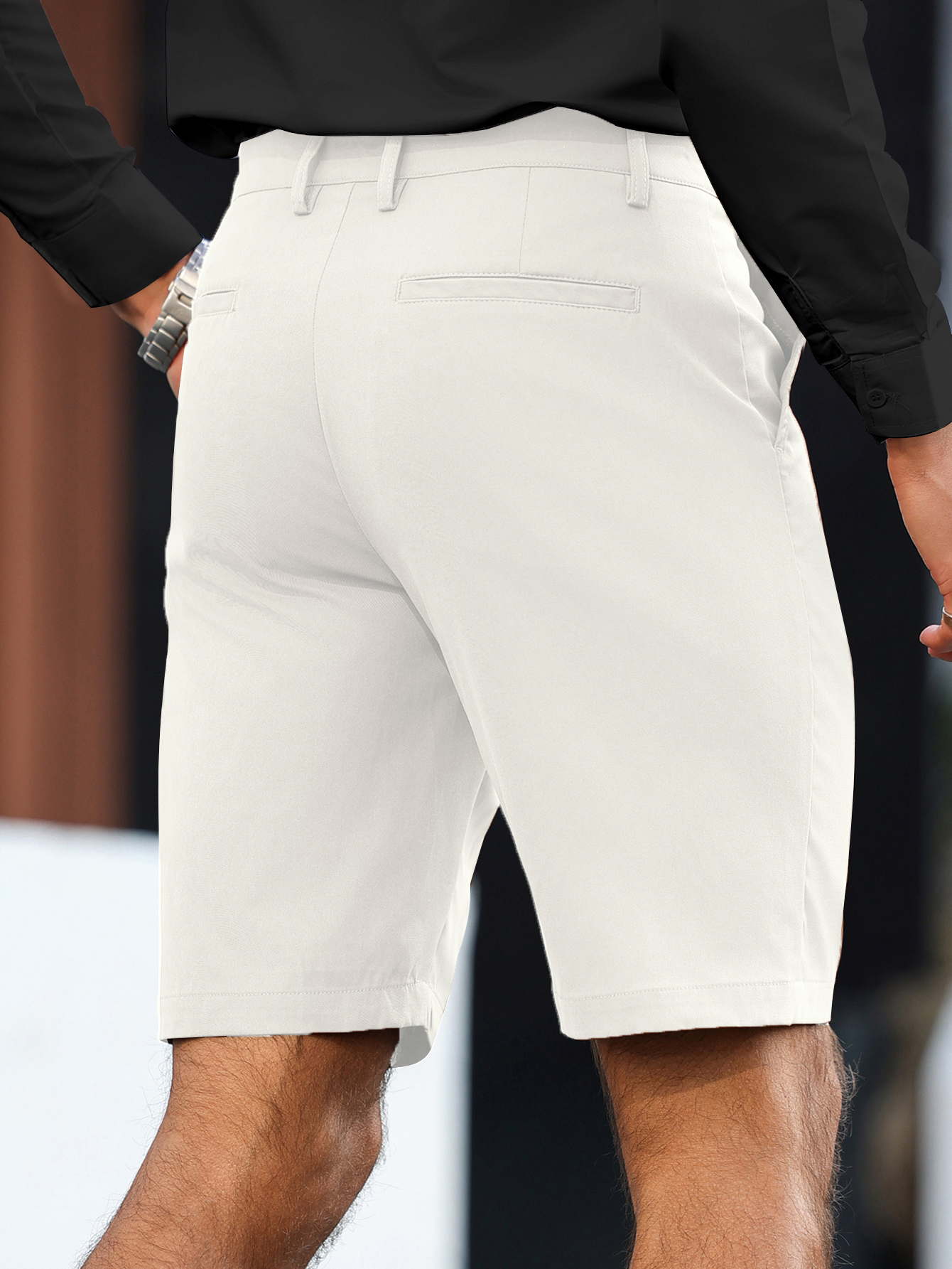 Men's Summer Stretch Chino Sho - Shorts Chino Slim avaliação e preço
