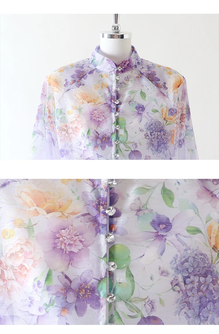 ALPHALMODA 2026 Resort Fashion - Resort Shirt Floral avaliação e preço
