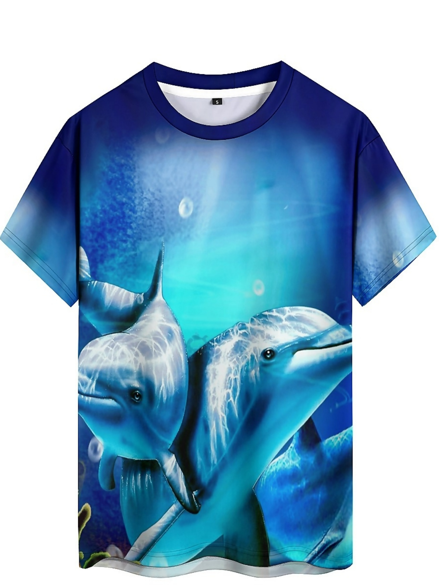 Men'S Ocean Animal Dolphin Pri - Tee Graphic Print avaliação e preço