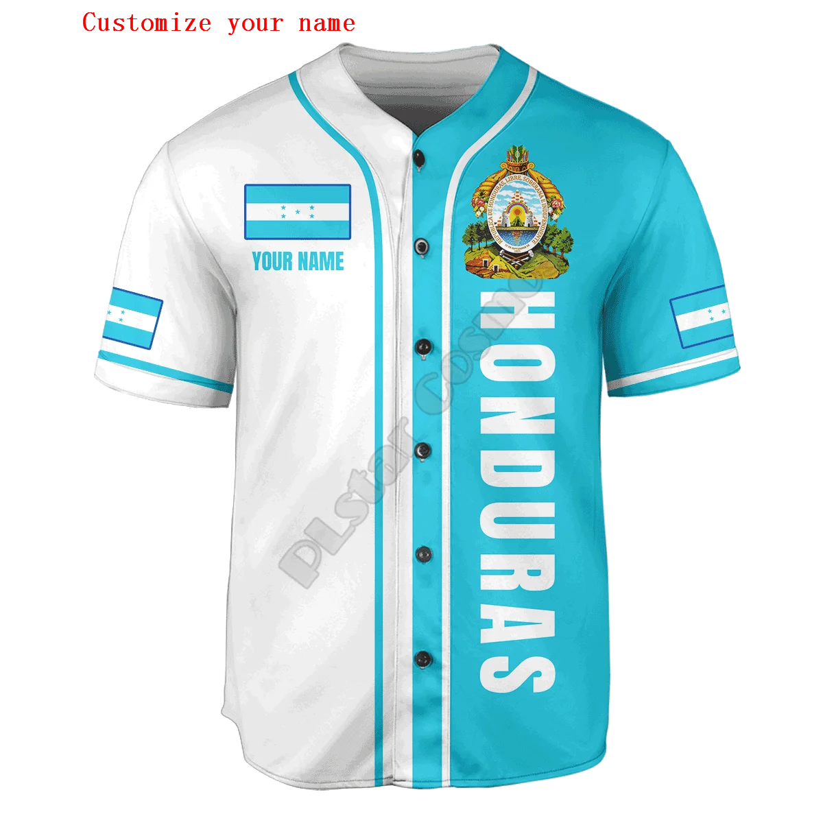 Dominican Half & Half Customiz - Shirt Camp Collar avaliação e preço