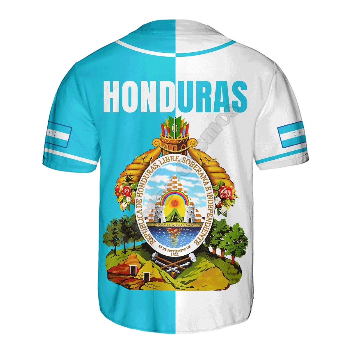 Dominican Half & Half Customiz - Shirt Camp Collar avaliação e preço