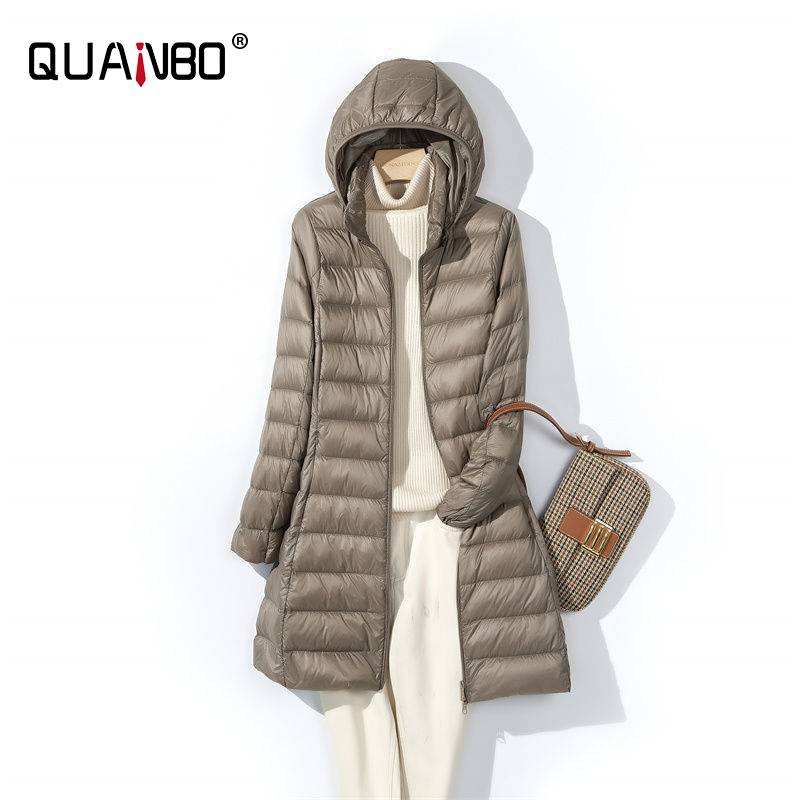 Women Long Puffer Jackets 2024 - Packable Hat Nylon avaliação e preço