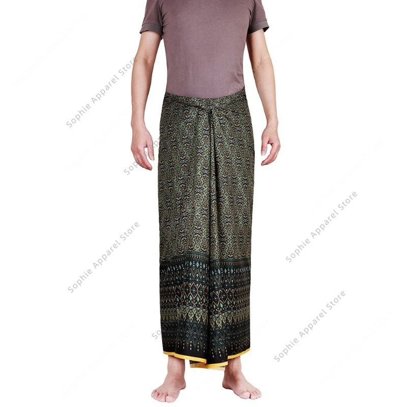 Batik Sarong Skirt for Beach W - Sarong Men Wrap avaliação e preço