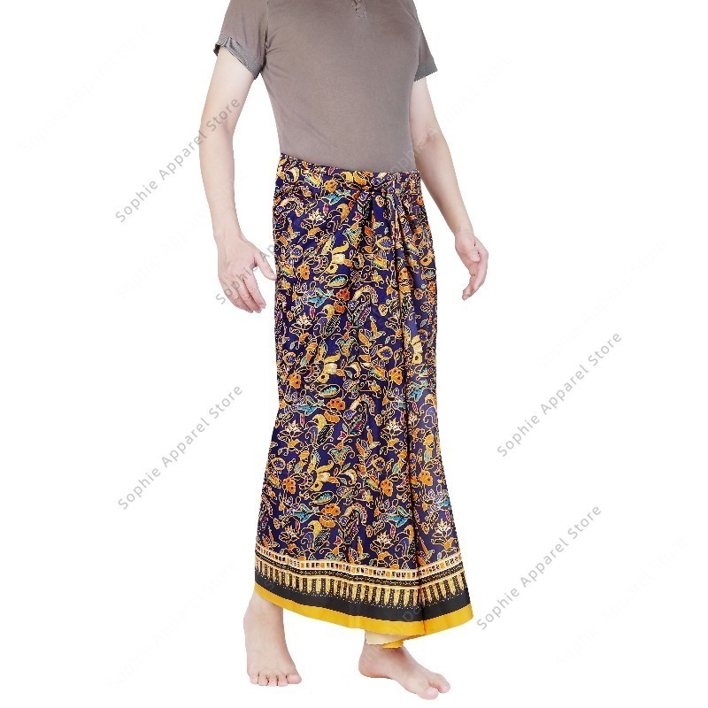 Batik Sarong Skirt for Beach W - Sarong Men Wrap avaliação e preço