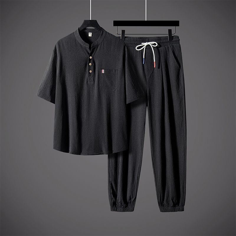 New Summer Fashion Trendy Cott - Linen Shirt Breathable avaliação e preço