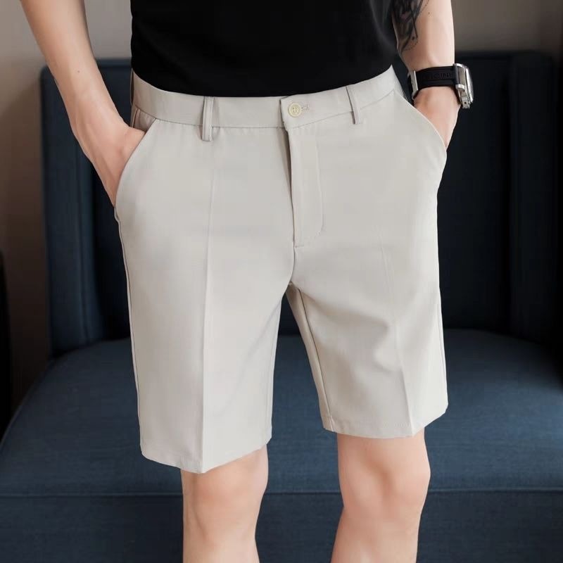 Men's Slim Fit Suit Shorts Sum - Shorts Chino Slim avaliação e preço