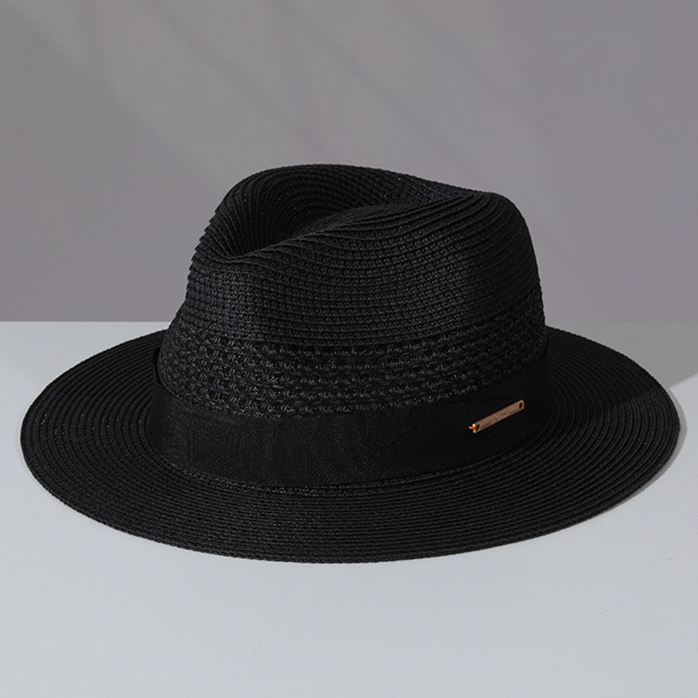 classic straw hat summer Men P - Bucket Hat Straw avaliação e preço