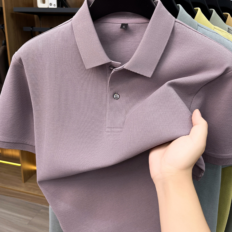 Men's 100% Cotton Polo Shirt - - Polo Shirt Pique avaliação e preço