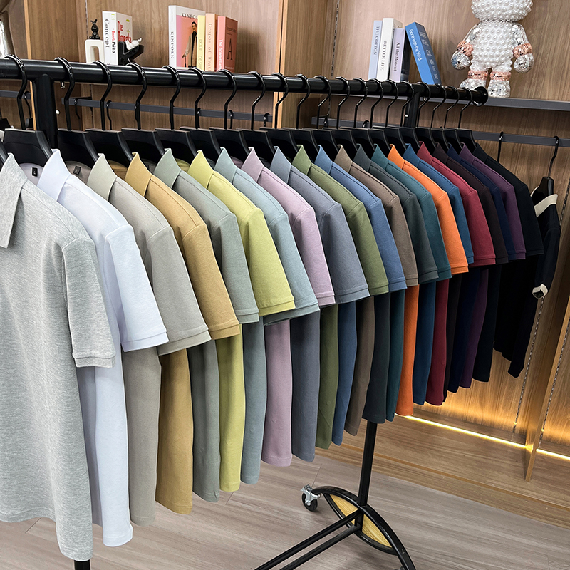 Men's 100% Cotton Polo Shirt - - Polo Shirt Pique avaliação e preço