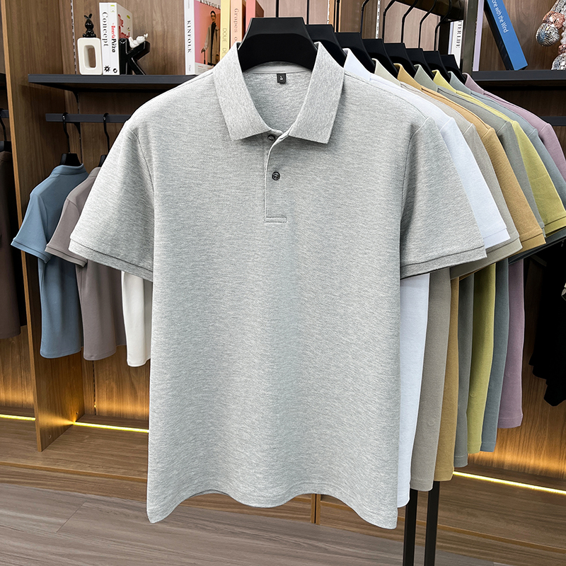 Men's 100% Cotton Polo Shirt - - Polo Shirt Pique avaliação e preço