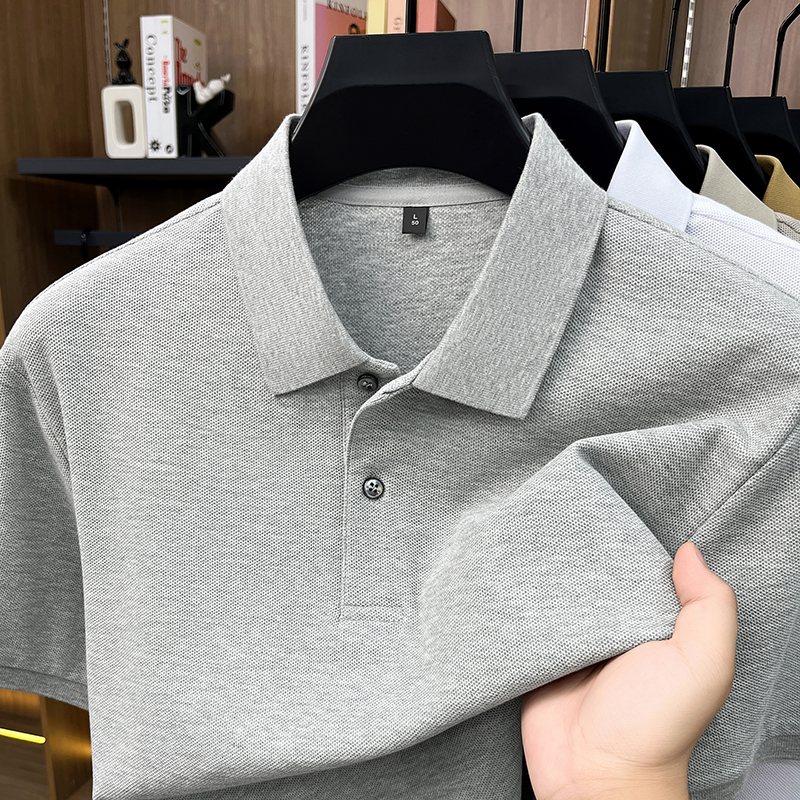 Men's 100% Cotton Polo Shirt - - Polo Shirt Pique avaliação e preço