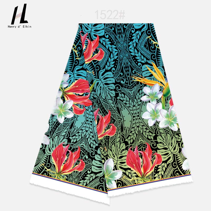 Hawaiian Tropical Floral Fabri - Resort Shirt Floral avaliação e preço