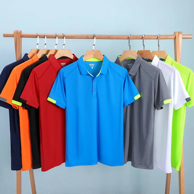 Summer Quick Drying Polos Free - Shirt Camp Collar avaliação e preço