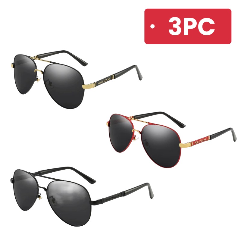 Men Classic Aviator Sunglasses - Sunglasses Aviator Polarized avaliação e preço