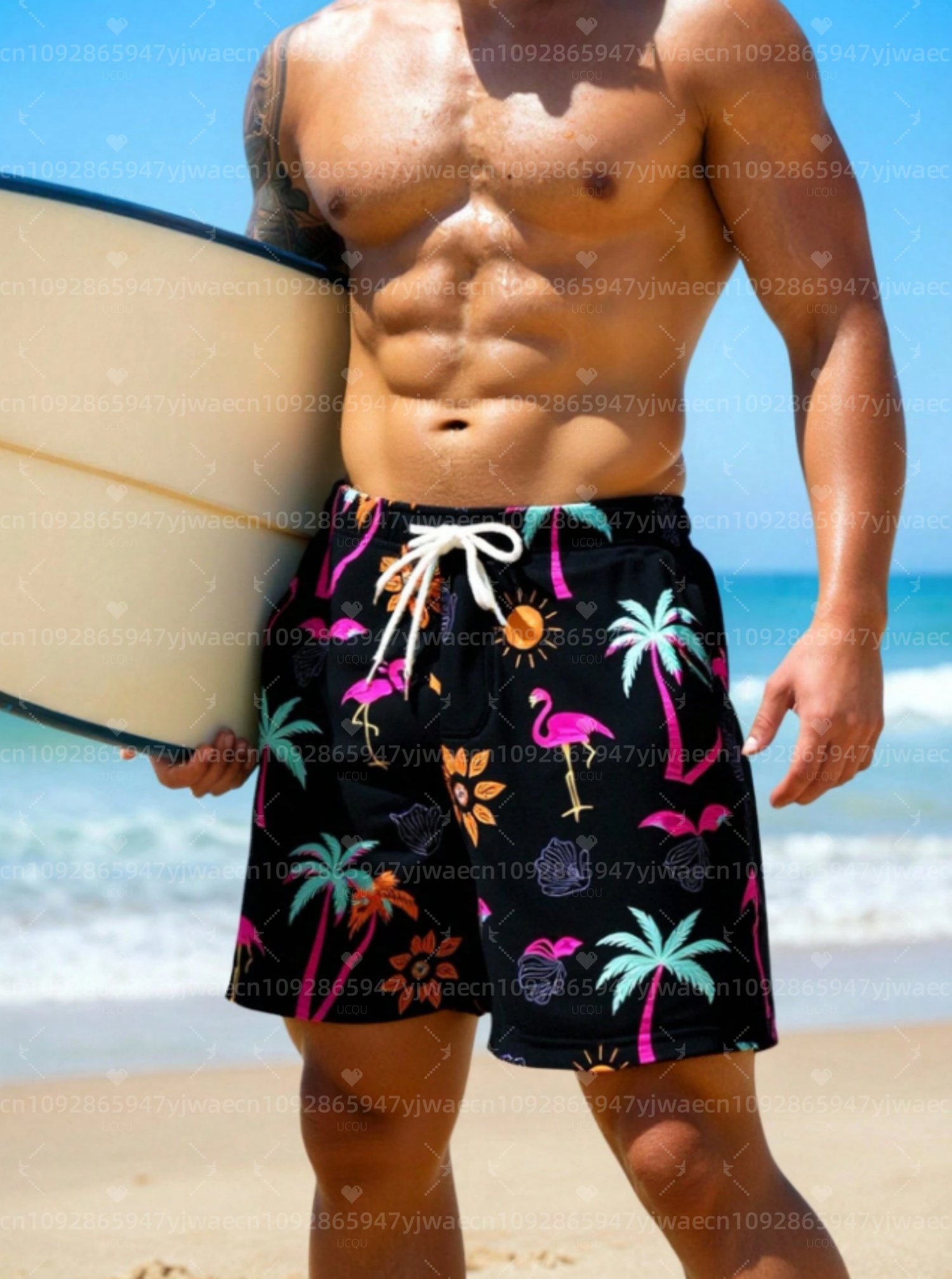Summer Men Board Surf Shorts H - Trunks Board Surf avaliação e preço