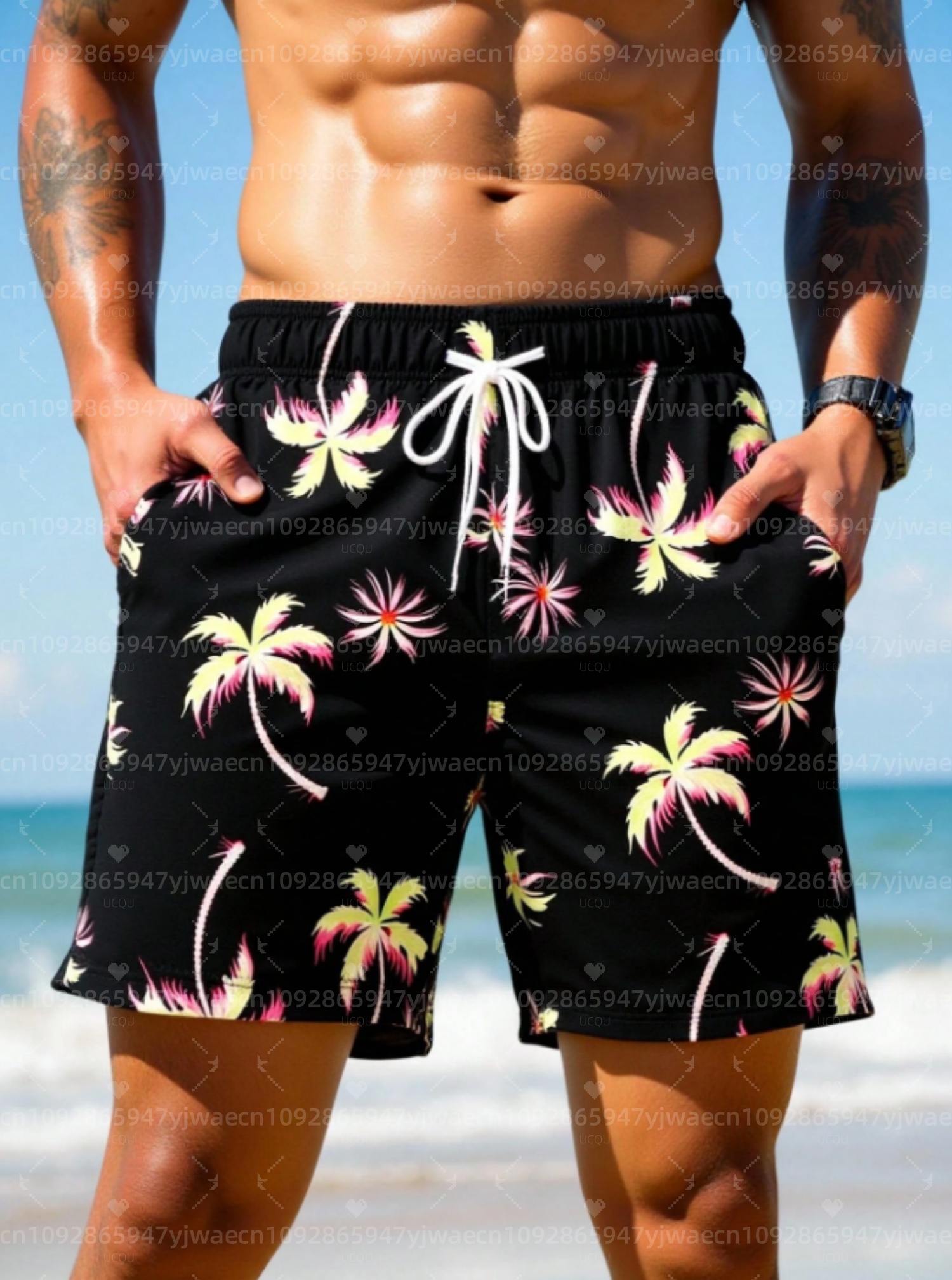 Summer Men Board Surf Shorts H - Trunks Board Surf avaliação e preço