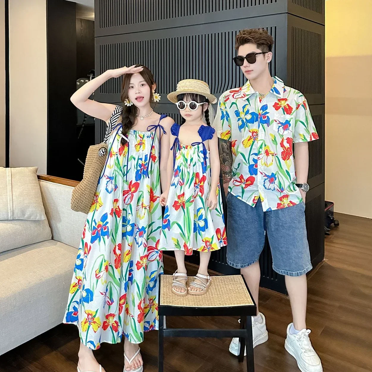 VacationClothes Korean Mommy a - Resort Shirt Floral avaliação e preço
