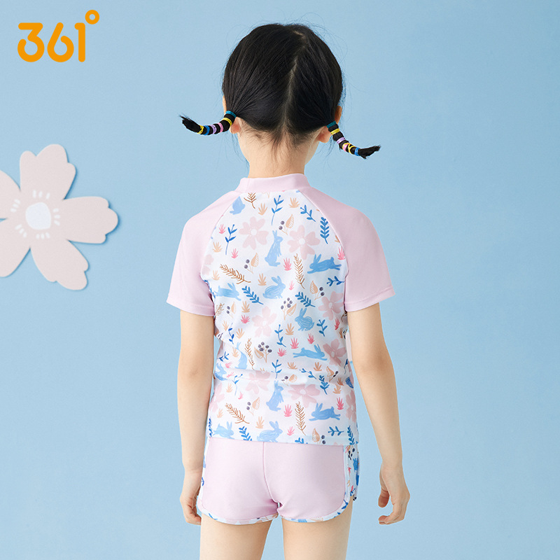 Girl Two Pieces WaterProof Spo - Swim Trunk Quick Dry avaliação e preço