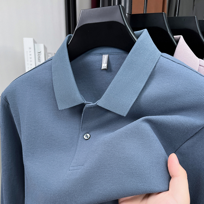 100%pure cotton autumn winter  - Polo Shirt Pique avaliação e preço