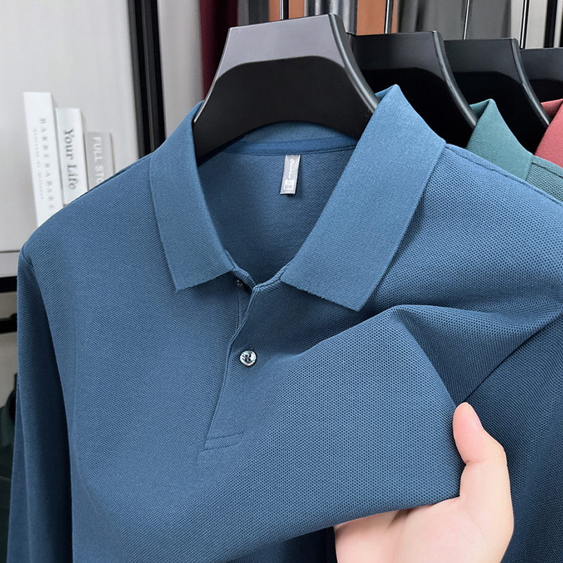 100%pure cotton autumn winter  - Polo Shirt Pique avaliação e preço