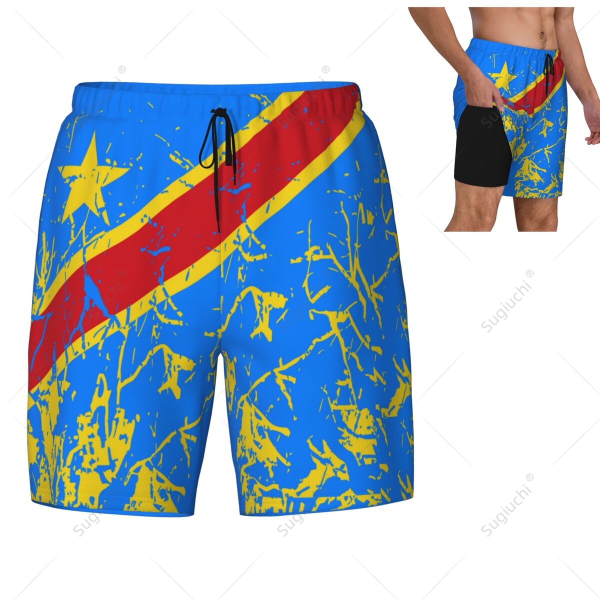 Democratic Republic Of Congo F - Swim Trunk Quick Dry avaliação e preço