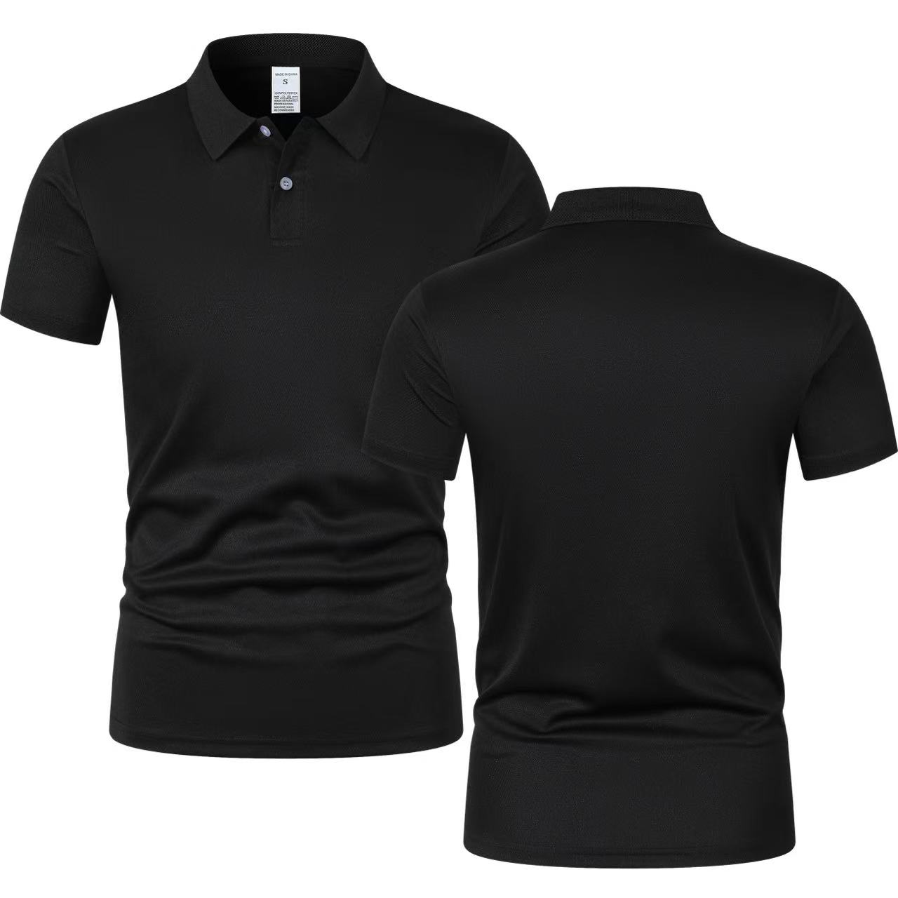 2025 New Summer Men's Short Sl - Polo Shirt Pique avaliação e preço