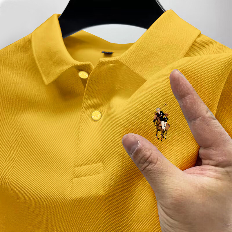 2026 Men's Casual Polo Shirt,  - Polo Shirt Pique avaliação e preço