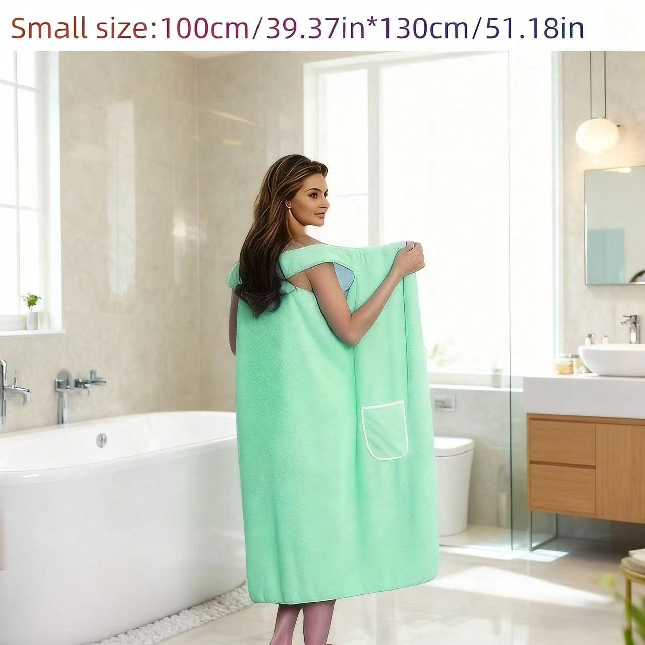 Luxury Quick-Dry Bath Towel Wi - Beach Towel Large avaliação e preço