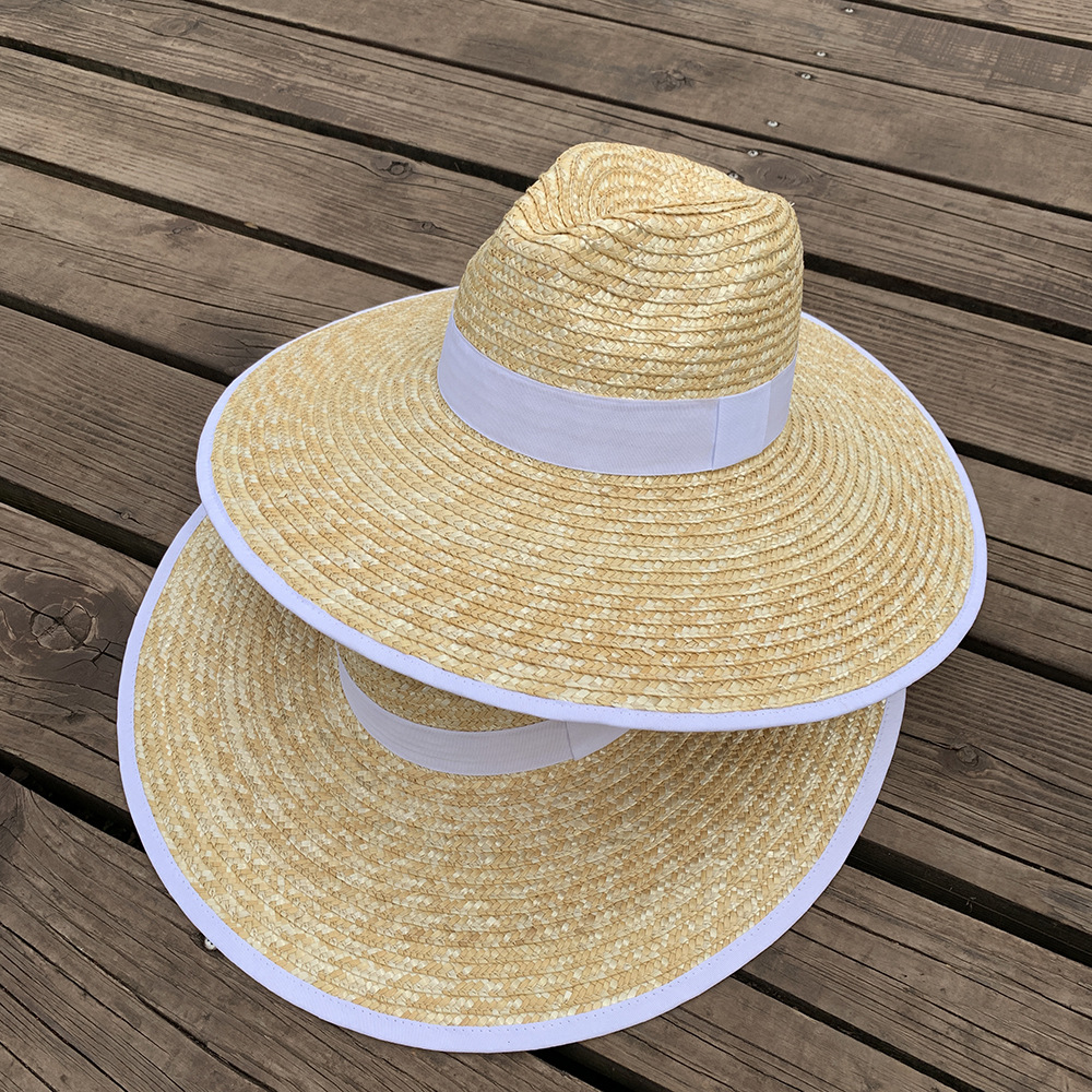 2023 New Natural Straw Panama  - Bucket Hat Straw avaliação e preço