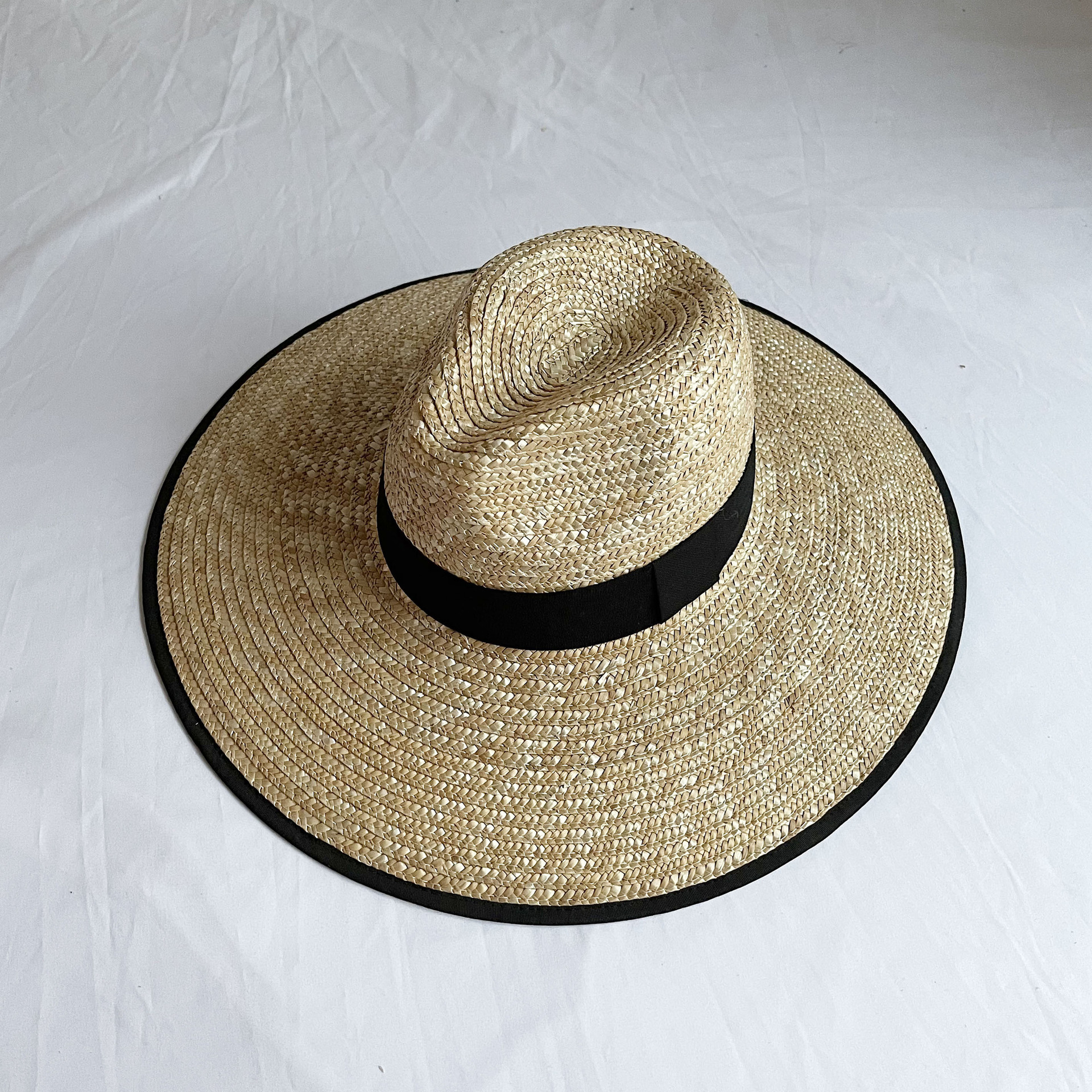 2023 New Natural Straw Panama  - Bucket Hat Straw avaliação e preço