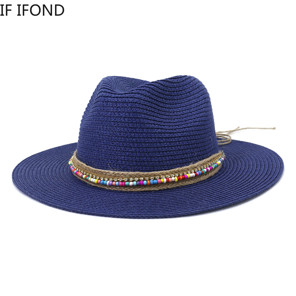 New Summer Boy Girl Kids Straw - Bucket Hat Straw avaliação e preço