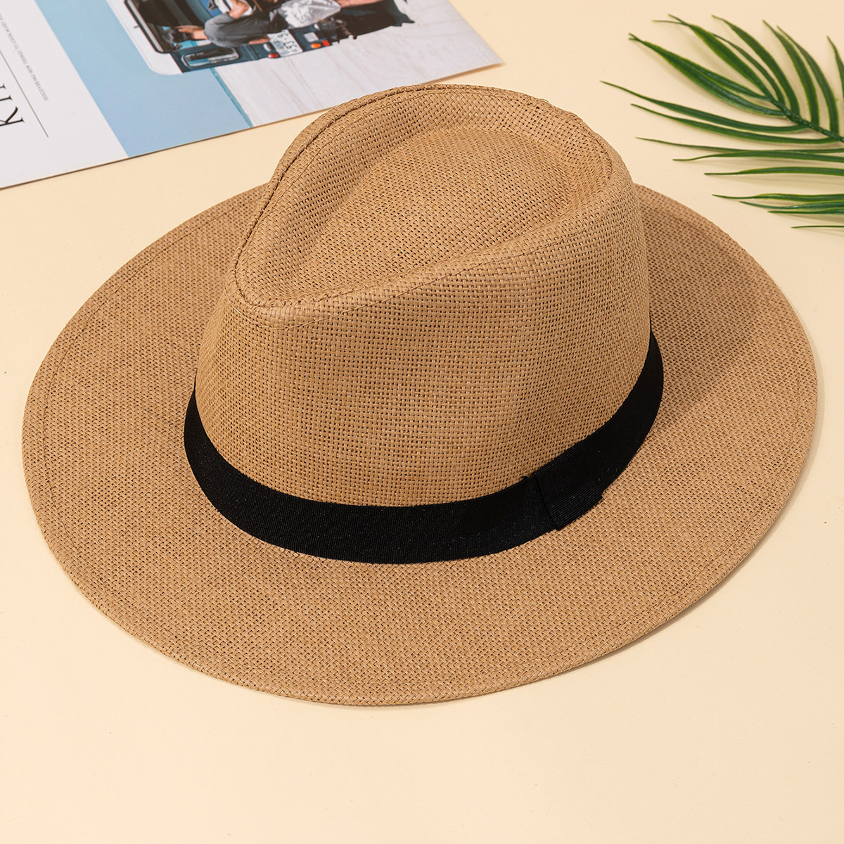 Hat, male, summer vacation, be - Bucket Hat Straw avaliação e preço