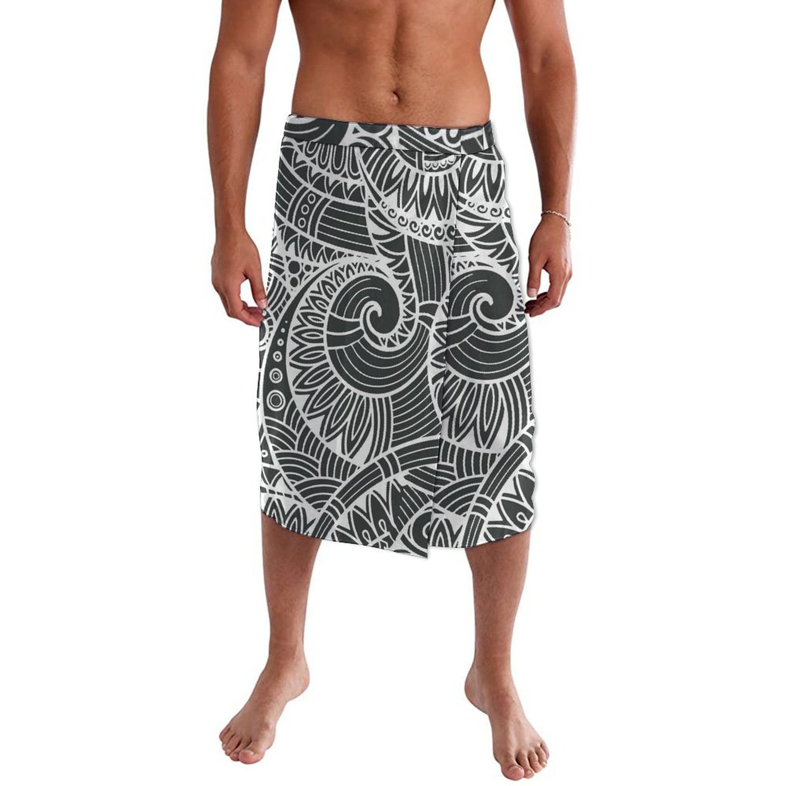 Hawaiian Men'S Beach Wrap Dres - Sarong Men Wrap avaliação e preço
