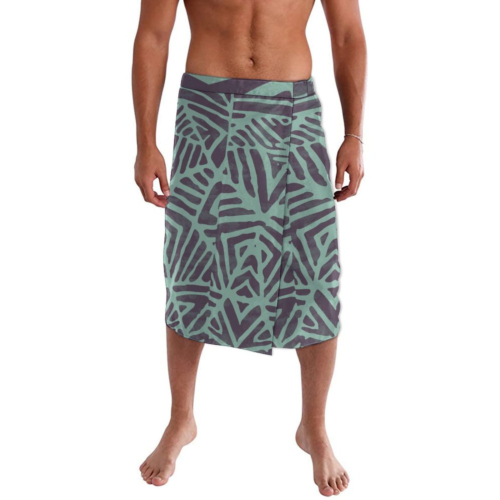 Hawaiian Men'S Beach Wrap Dres - Sarong Men Wrap avaliação e preço