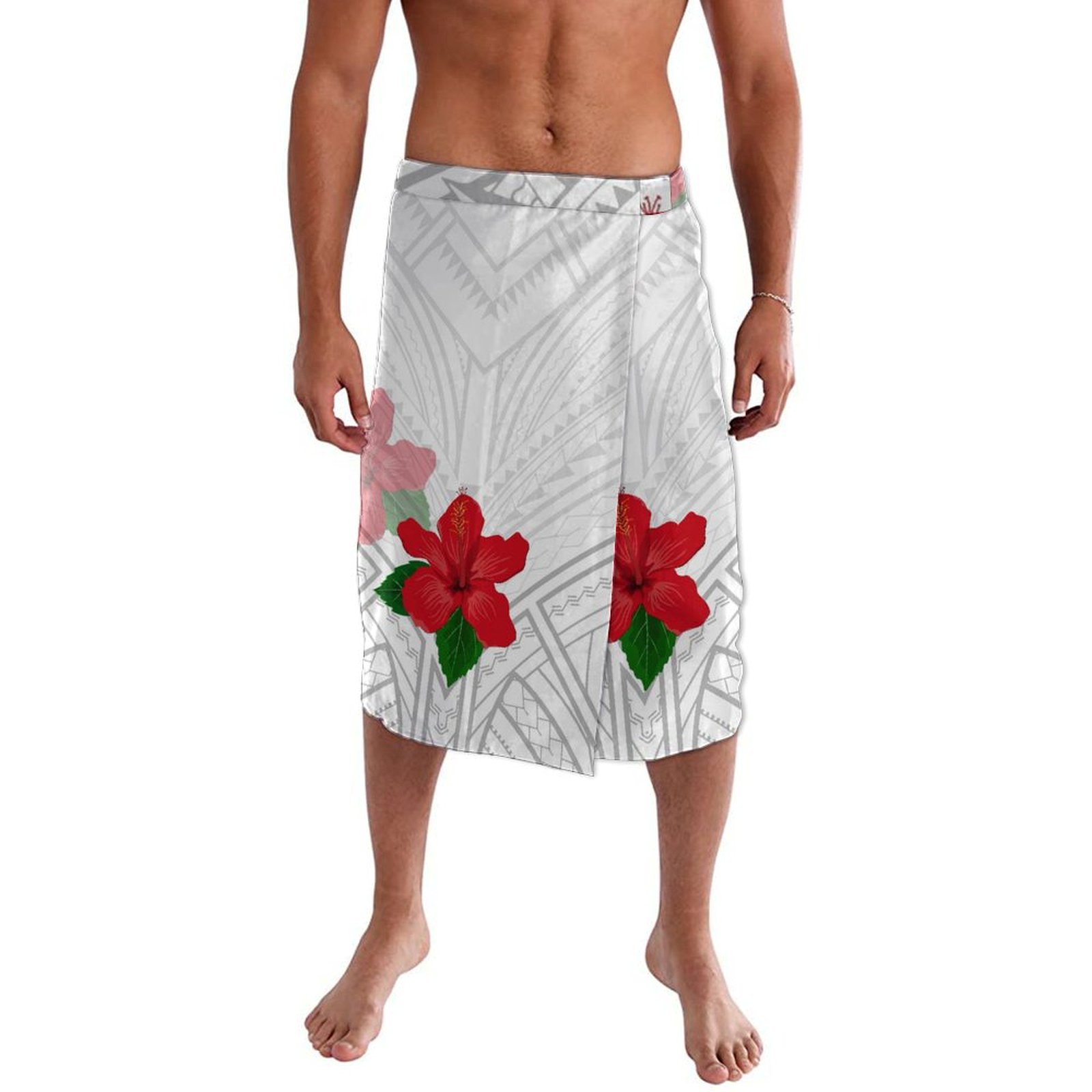 Hawaiian Men'S Beach Wrap Dres - Sarong Men Wrap avaliação e preço