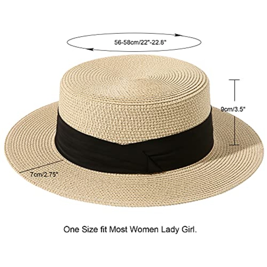 Lanzom Sun Hats for Women Wide - Packable Hat Nylon avaliação e preço