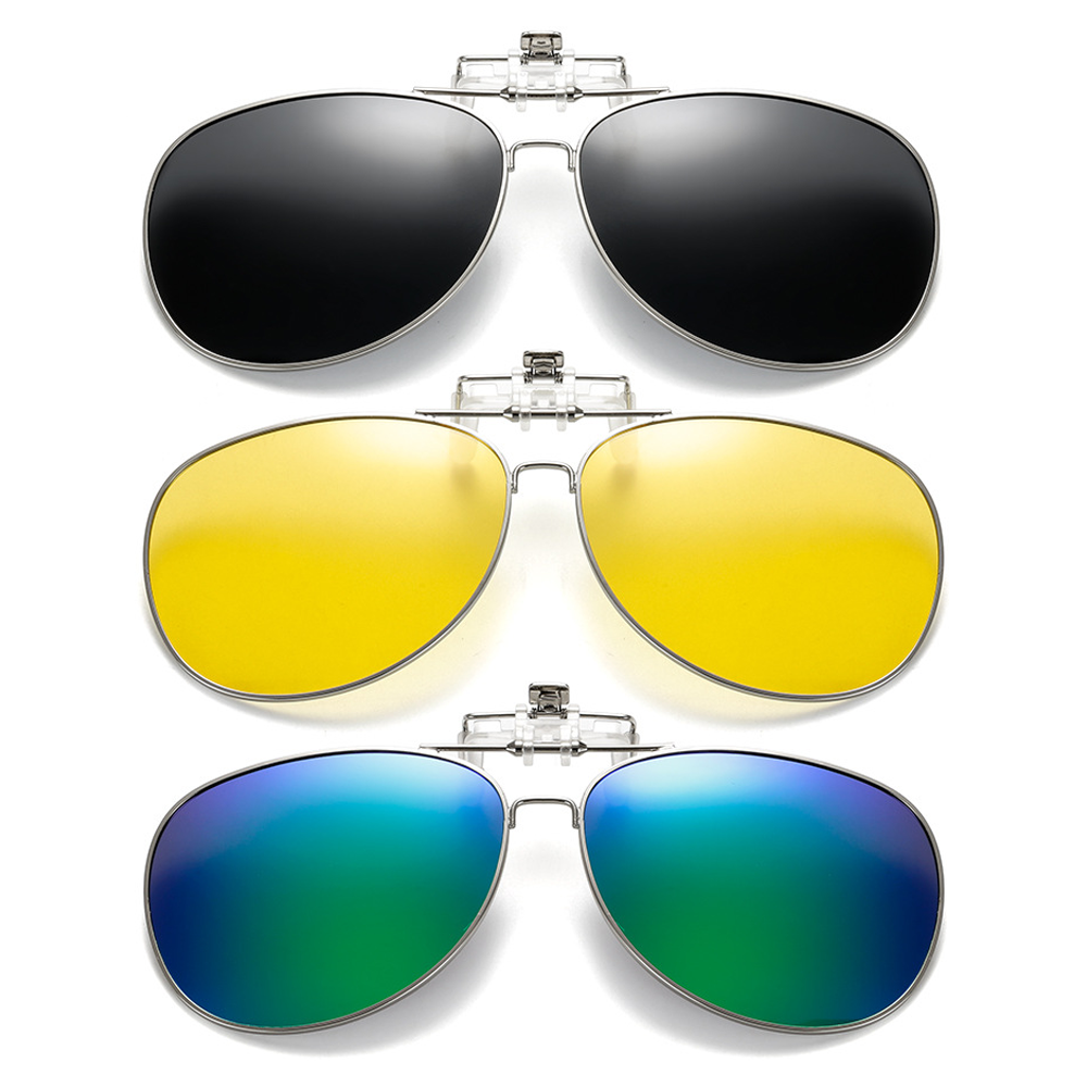 VIVIBEE Aviation Flip Up Clip  - Sunglasses Aviator Polarized avaliação e preço