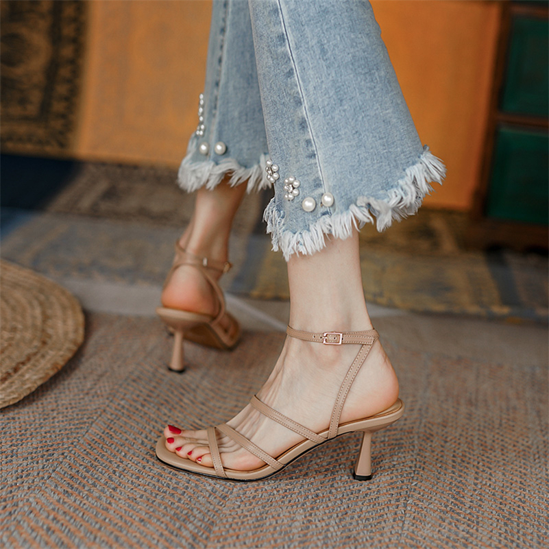 Meotina Sandals Women Shoes Sq - Casual Sandal Leather avaliação e preço