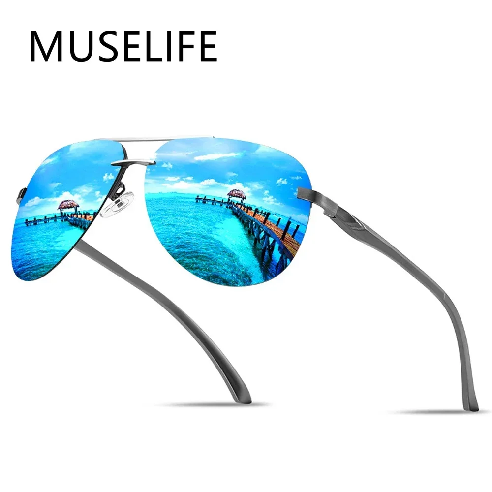 New Polarized Men Sunglasses C - Sunglasses Aviator Polarized avaliação e preço