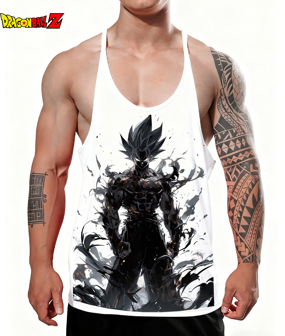 New Goku Men's Tank Top 100%Co - Tank Top Muscle avaliação e preço