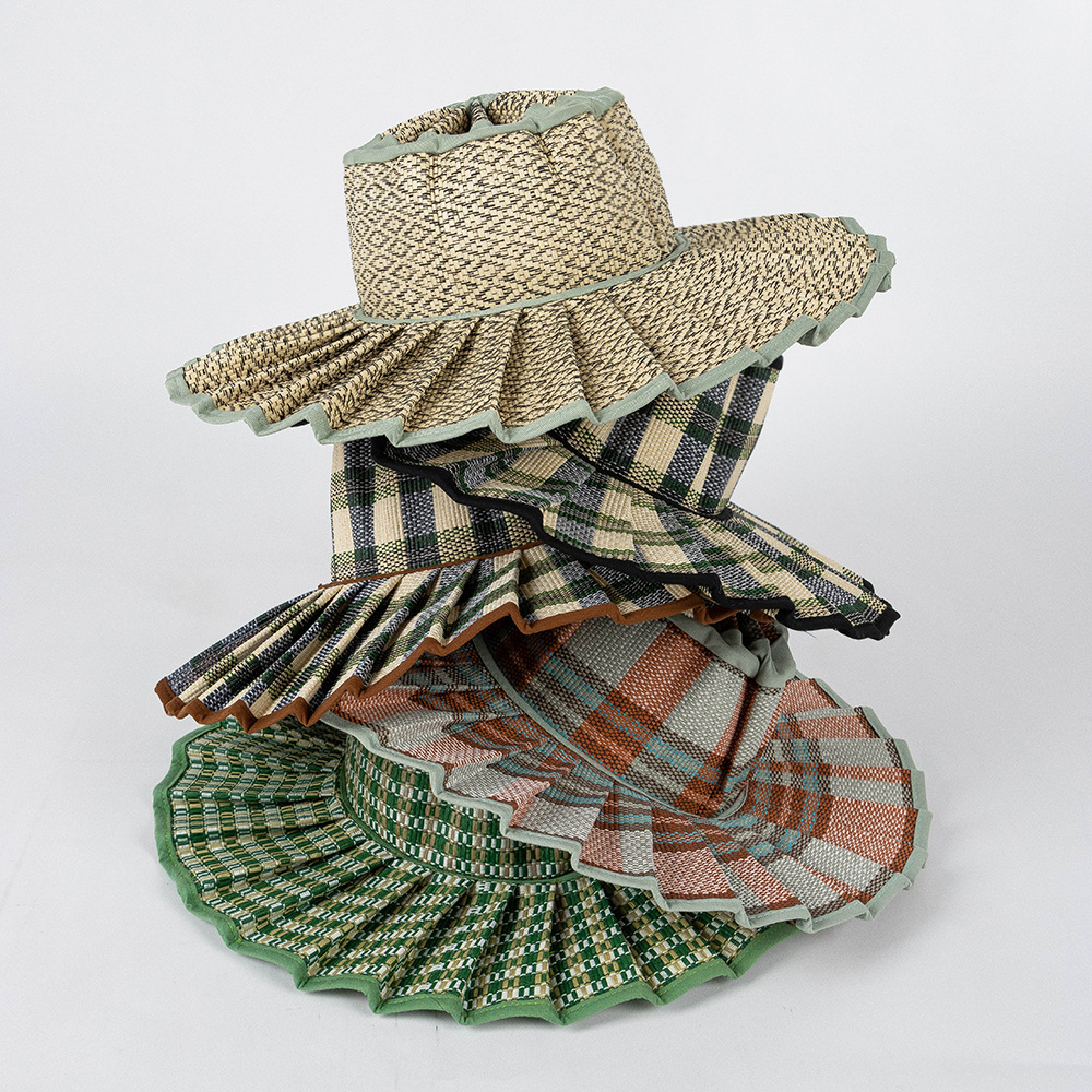 USPOP Fashionable foldable ple - Bucket Hat Straw avaliação e preço