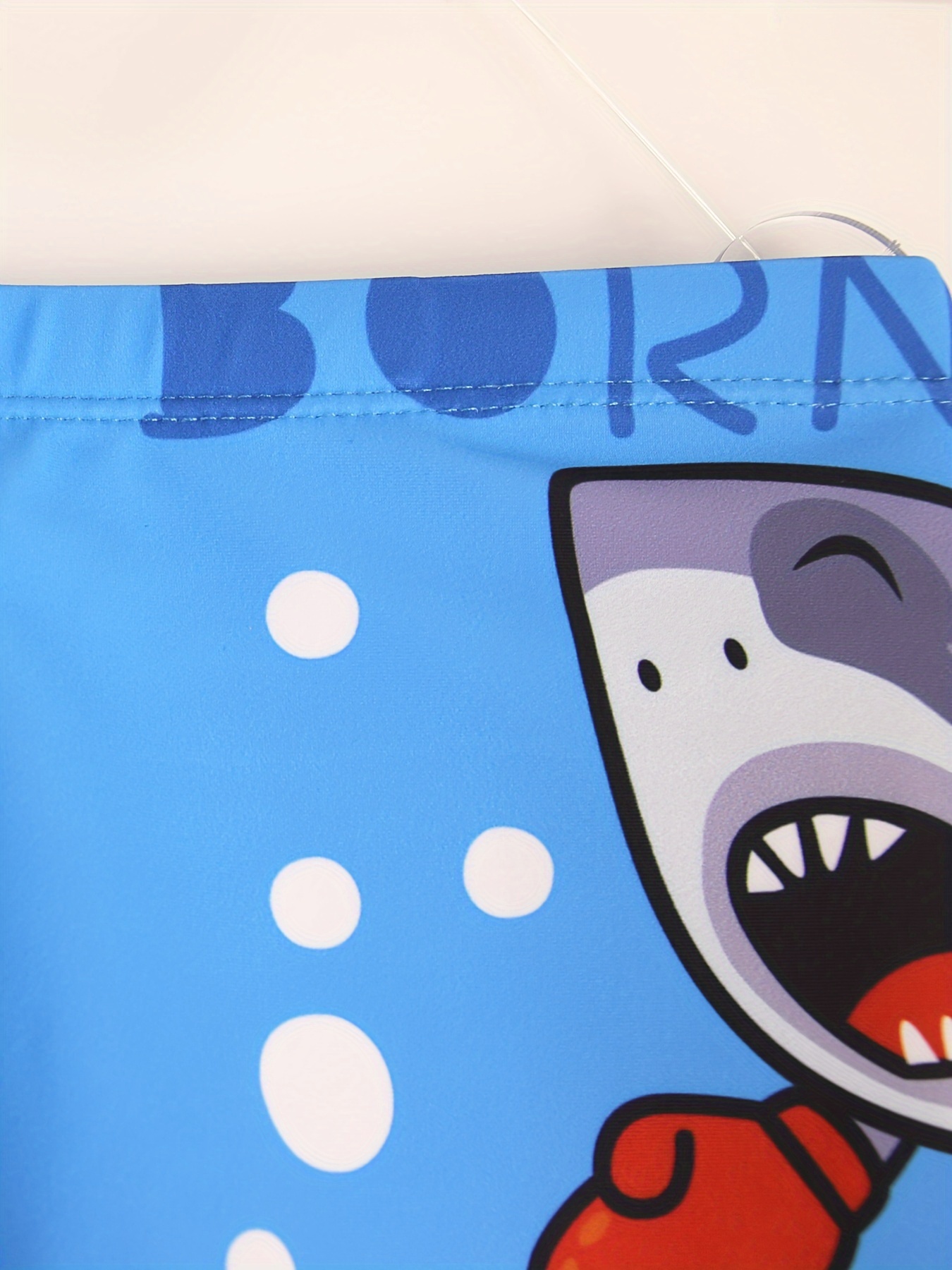 Cartoon Boxing Crab And Shark  - Swim Trunk Quick Dry avaliação e preço